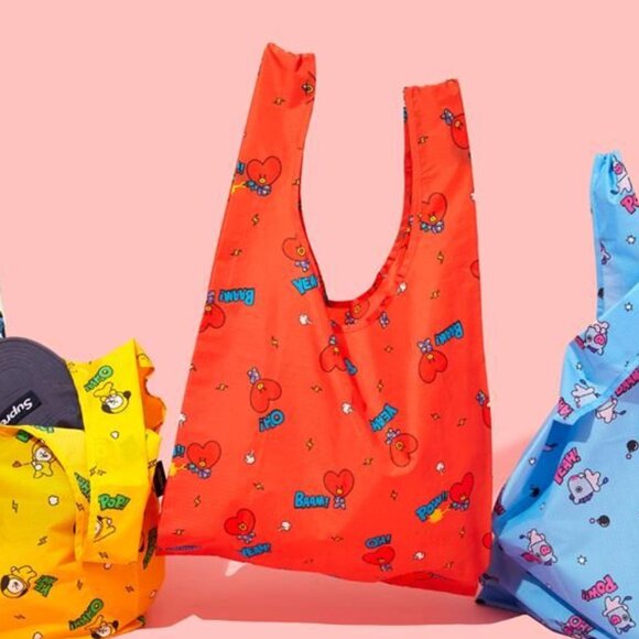 NWOT Standard Baggu - BT21 (BTS) x Line Friends - Picture 4 of 8